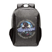 Clarksdale Mississippi Birthplace Of The Blues Vector Backpack