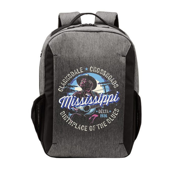 Clarksdale Mississippi Birthplace Of The Blues Vector Backpack