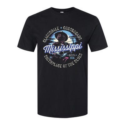 Clarksdale Mississippi Birthplace Of The Blues Softstyle® CVC T-Shirt