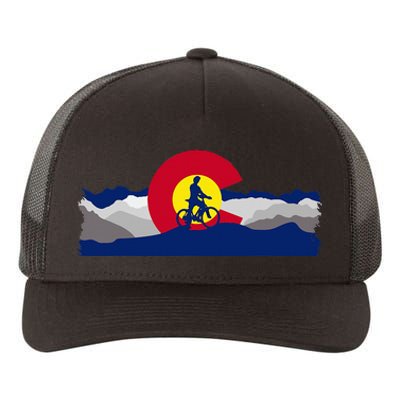 Colorado Mountain Biking Yupoong Adult 5-Panel Trucker Hat