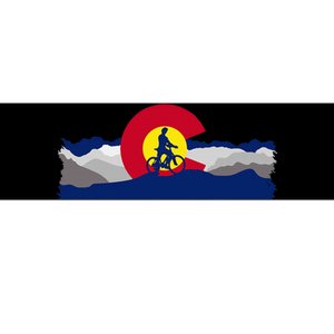 Colorado Mountain Biking Bumper Sticker