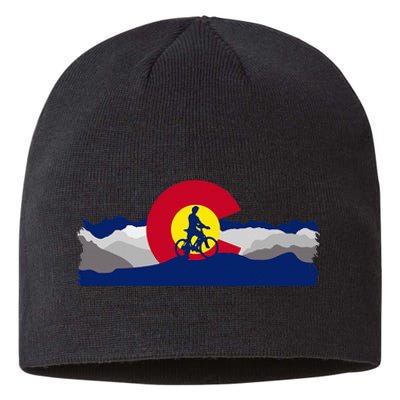 Colorado Mountain Biking Sustainable Beanie