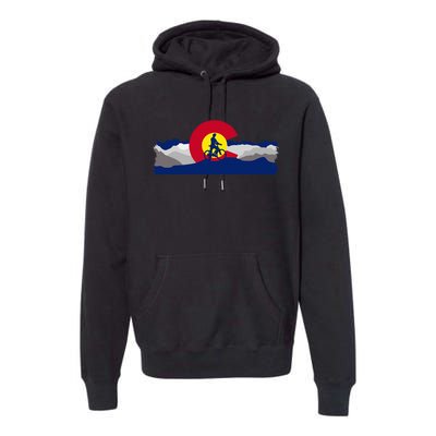 Colorado Mountain Biking Premium Hoodie