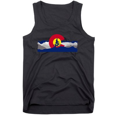 Colorado Mountain Biking Tank Top