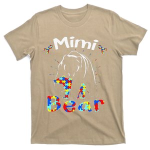 Cute Mimi Bear Autism Awareness Autistic Family Lover T-Shirt