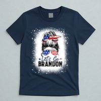 Conservative Messy Bun Bleached Style LetS Go Brandon T-Shirt