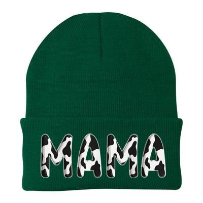 Cow Mama Birthday Family Matching Mothers Day Boy Girl Farm Knit Cap Winter Beanie