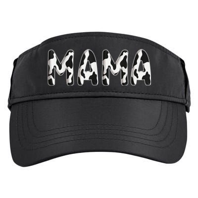 Cow Mama Birthday Family Matching Mothers Day Boy Girl Farm Adult Drive Performance Visor