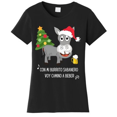 Con Mi Burrito Sabanero Women's T-Shirt