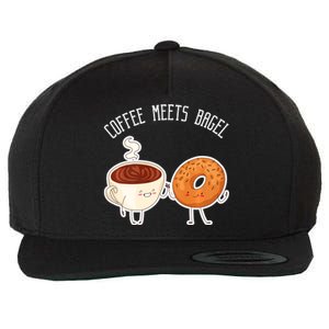 Coffee Meets Bagel Bagels Wool Snapback Cap