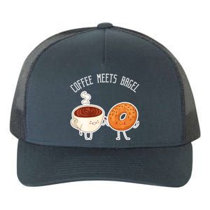 Coffee Meets Bagel Bagels Yupoong Adult 5-Panel Trucker Hat