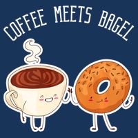 Coffee Meets Bagel Bagels Cooling Performance Crew T-Shirt