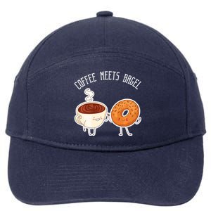 Coffee Meets Bagel Bagels 7-Panel Snapback Hat