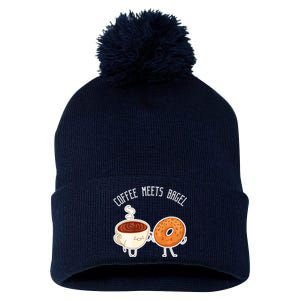 Coffee Meets Bagel Bagels Pom Pom 12in Knit Beanie