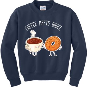 Coffee Meets Bagel Bagels Kids Sweatshirt