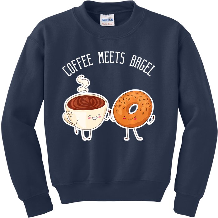 Coffee Meets Bagel Bagels Kids Sweatshirt