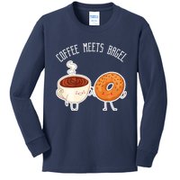 Coffee Meets Bagel Bagels Kids Long Sleeve Shirt