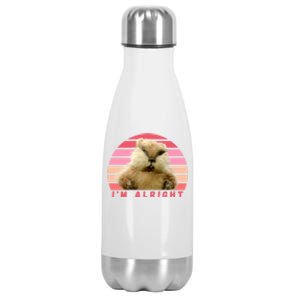 Caddyshack Movie Bushwood Country Club Funny Gopher Stainless Steel Insulated Water Bottle