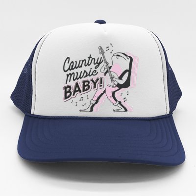 Country Music Baby Frog Trucker Hat