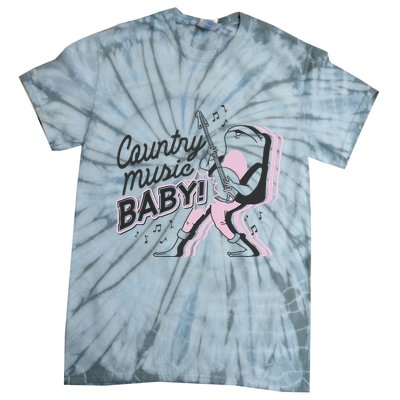 Country Music Baby Frog Tie-Dye T-Shirt