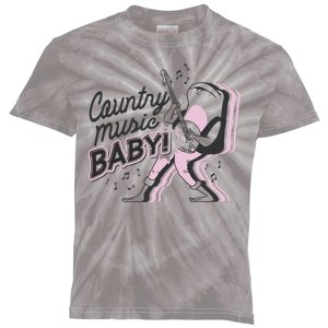 Country Music Baby Frog Kids Tie-Dye T-Shirt