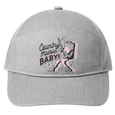 Country Music Baby Frog 7-Panel Snapback Hat