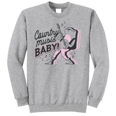 Country Music Baby Frog Tall Sweatshirt