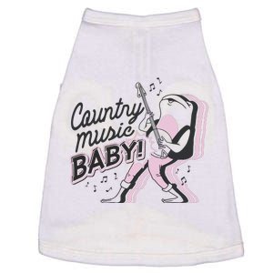 Country Music Baby Frog Doggie Tank