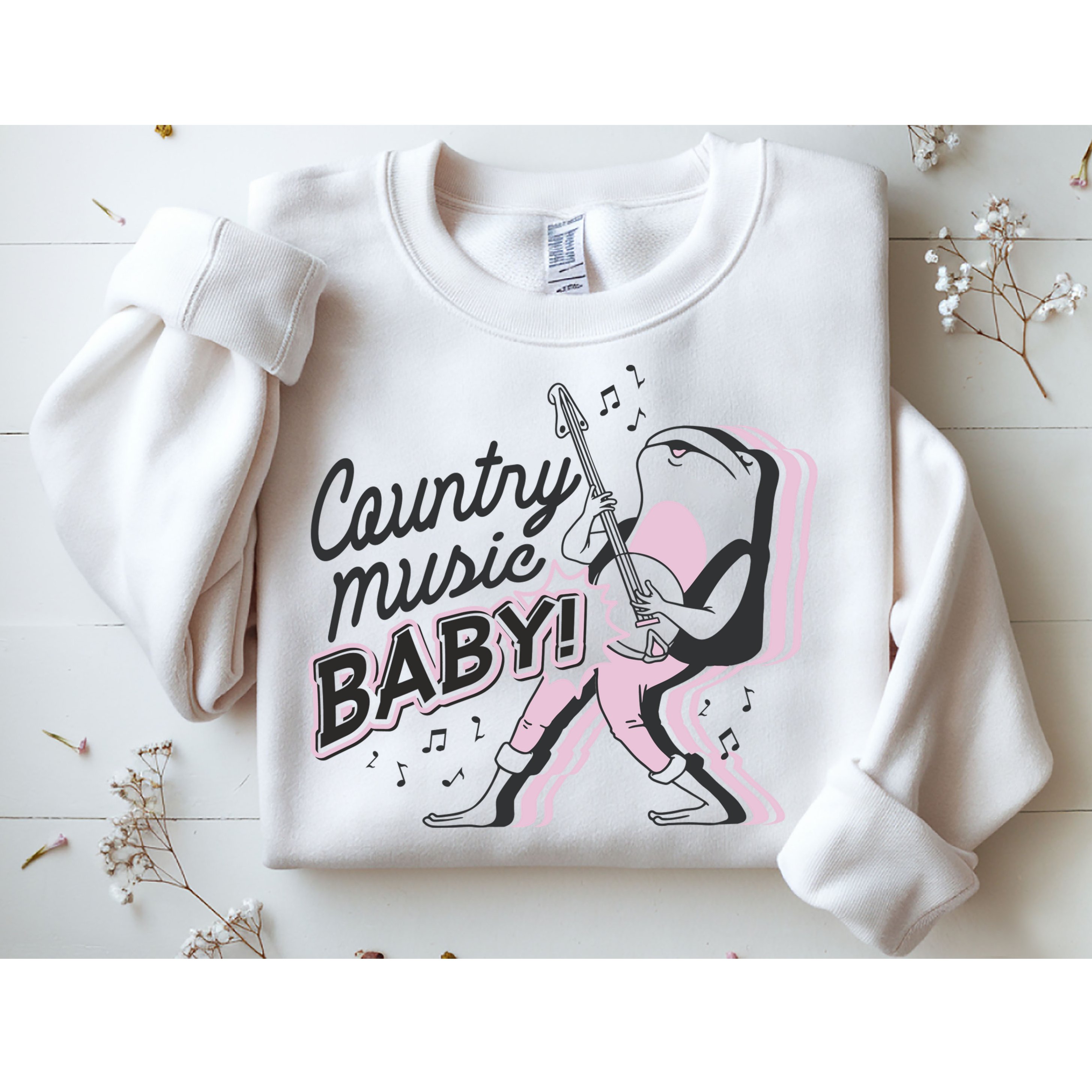 Country Music Baby Frog Sweatshirt