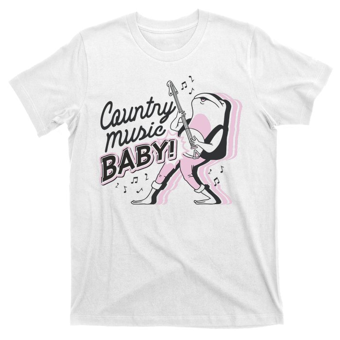 Country Music Baby Frog T-Shirt