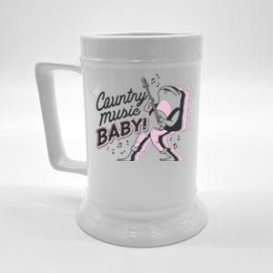 Country Music Baby Frog Beer Stein