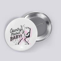 Country Music Baby Frog Button