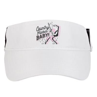 Country Music Baby Frog Adult Drive Performance Visor