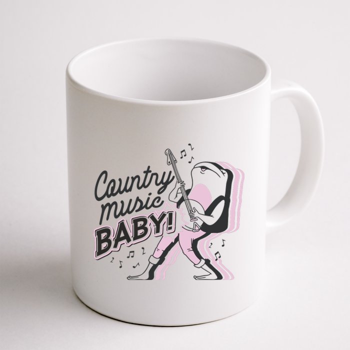 Country Music Baby Frog Coffee Mug