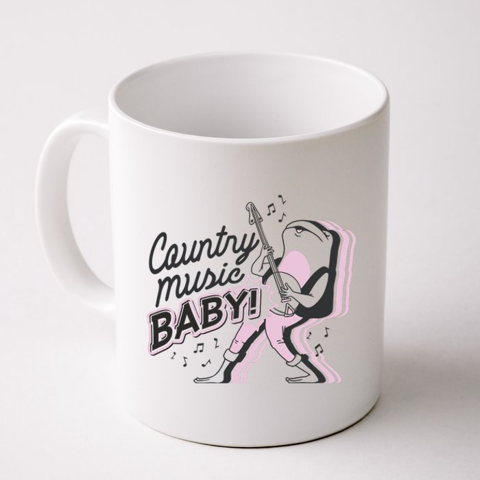 Country Music Baby Frog Coffee Mug