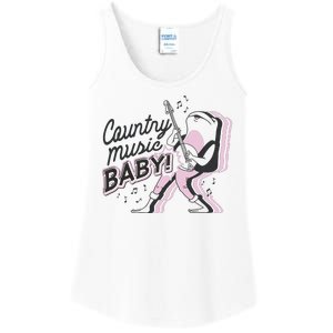 Country Music Baby Frog Ladies Essential Tank