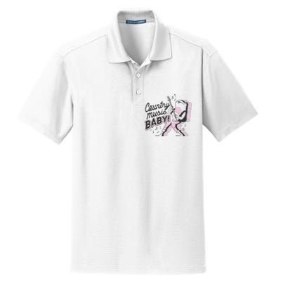 Country Music Baby Frog Dry Zone Grid Polo