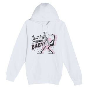 Country Music Baby Frog Premium Pullover Hoodie