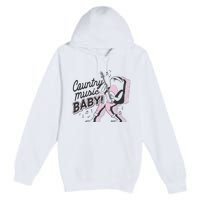 Country Music Baby Frog Premium Pullover Hoodie