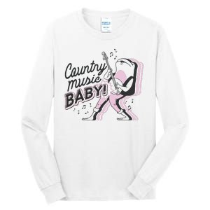 Country Music Baby Frog Tall Long Sleeve T-Shirt