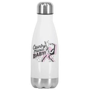 Country Music Baby Frog Stainless Steel Insulated Water Bottle