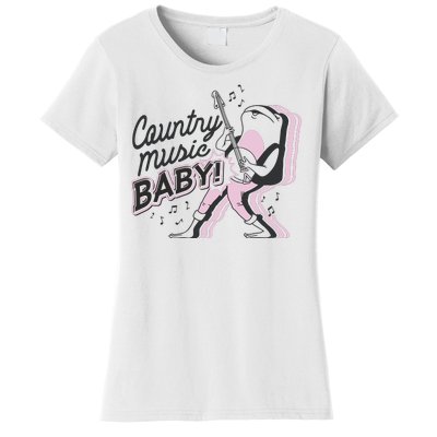 Country Music Baby Frog Women's T-Shirt