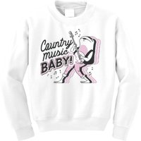 Country Music Baby Frog Kids Sweatshirt