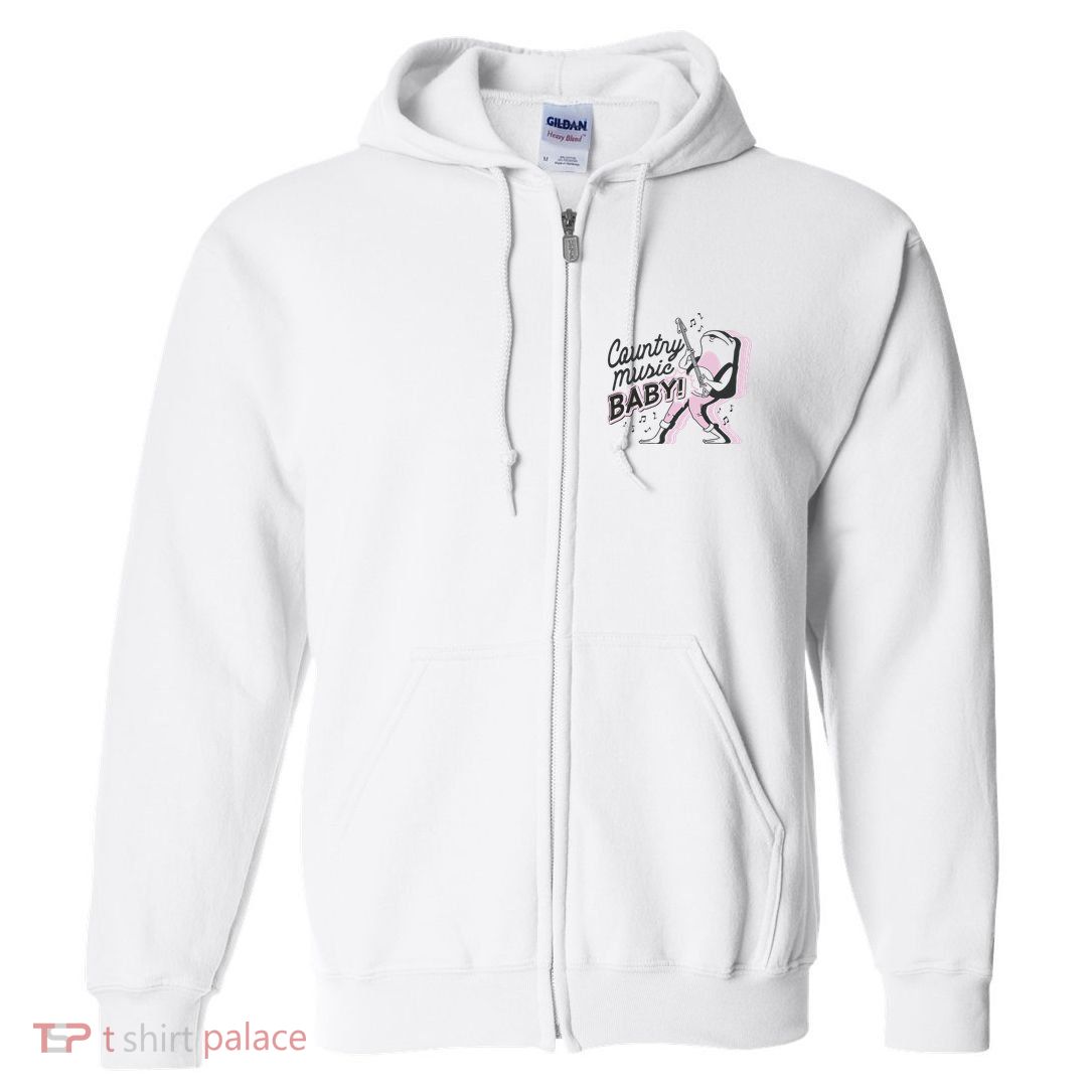 Country Music Baby Frog Full Zip Hoodie