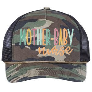 Cute Mother Baby Nurse Gift Retro Rope Trucker Hat Cap