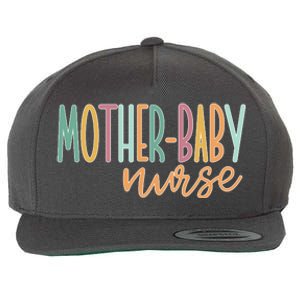 Cute Mother Baby Nurse Gift Wool Snapback Cap