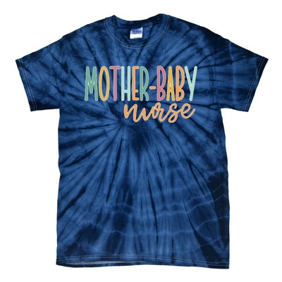 Cute Mother Baby Nurse Gift Tie-Dye T-Shirt