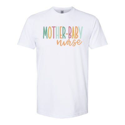 Cute Mother Baby Nurse Gift Softstyle CVC T-Shirt