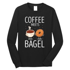 Coffee Meets Bagel Baker Bagels Dough Funny Long Sleeve Shirt