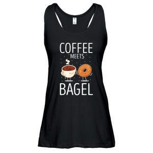 Coffee Meets Bagel Baker Bagels Dough Funny Ladies Essential Flowy Tank